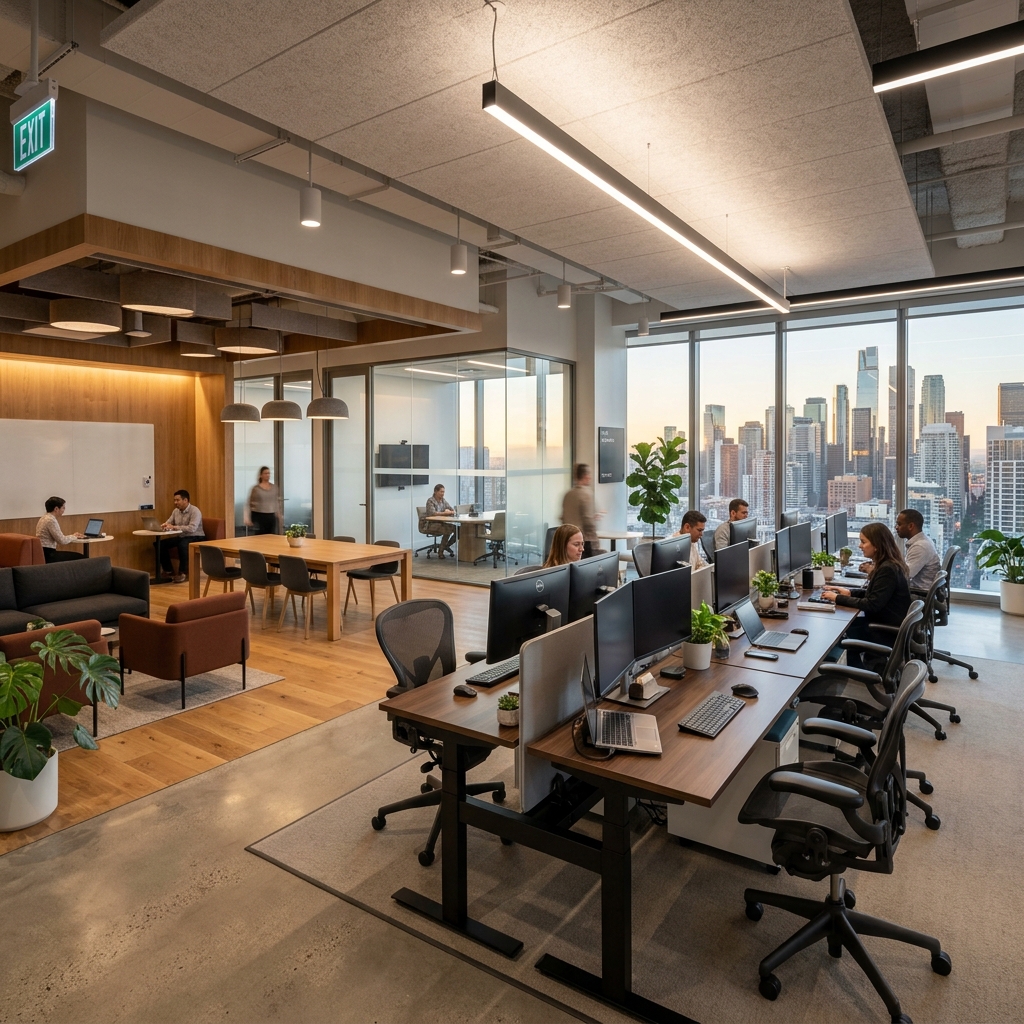 Workspace before renovation